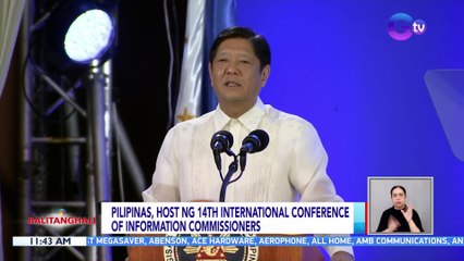 Pilipinas, host ng 14th International Conference of Information Commissioners | BT