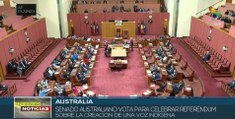 Senado australiano aprueba referendo sobre creación de voz indígena en Parlamento