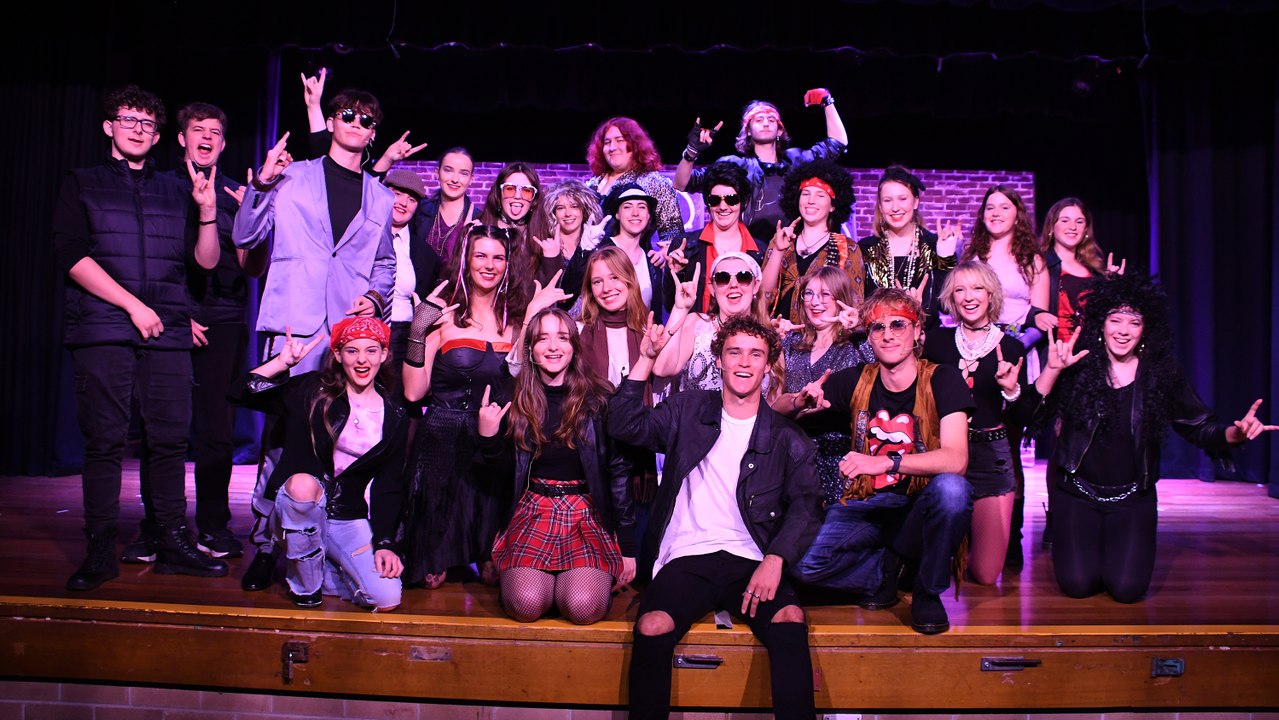 We will rock you Musical at the Great Lakes College Forster Campus