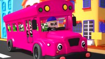 Wheels On The Bus, Adventure Ride, Vehicles Rhymes for Kids