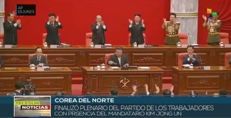 Corea del Norte: Plenaria del Partido de los Trabajadores concluye