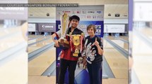 17 taong-gulang na Pinoy bowling athlete, pinakabatang champion sa Singapore Int'l Open, men's open division | Saksi