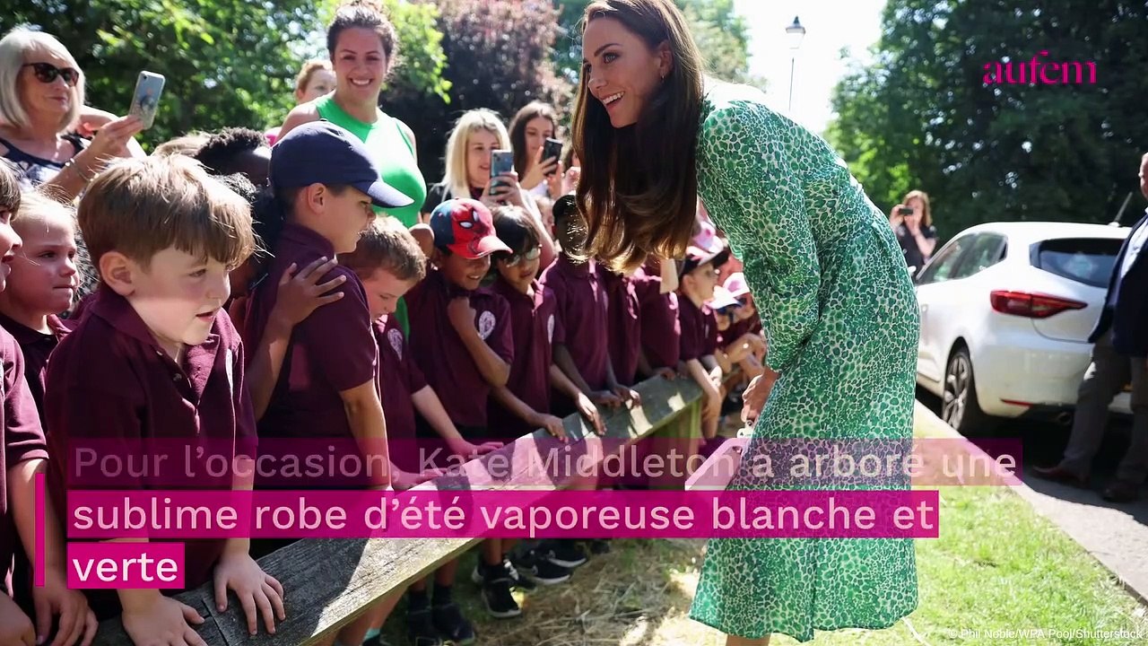 Kate Middleton : la princesse ose une robe transparente parfaite pour l'été
