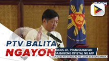 PBBM, pinangunahan ang panunumpa ng mga bagong opisyal ng AFP