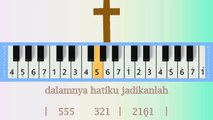 DALAMNYA HATIKU JADIKANLAH: PIANIKA ❲MELODICA❳ TUTORIAL | LAGU ROHANI