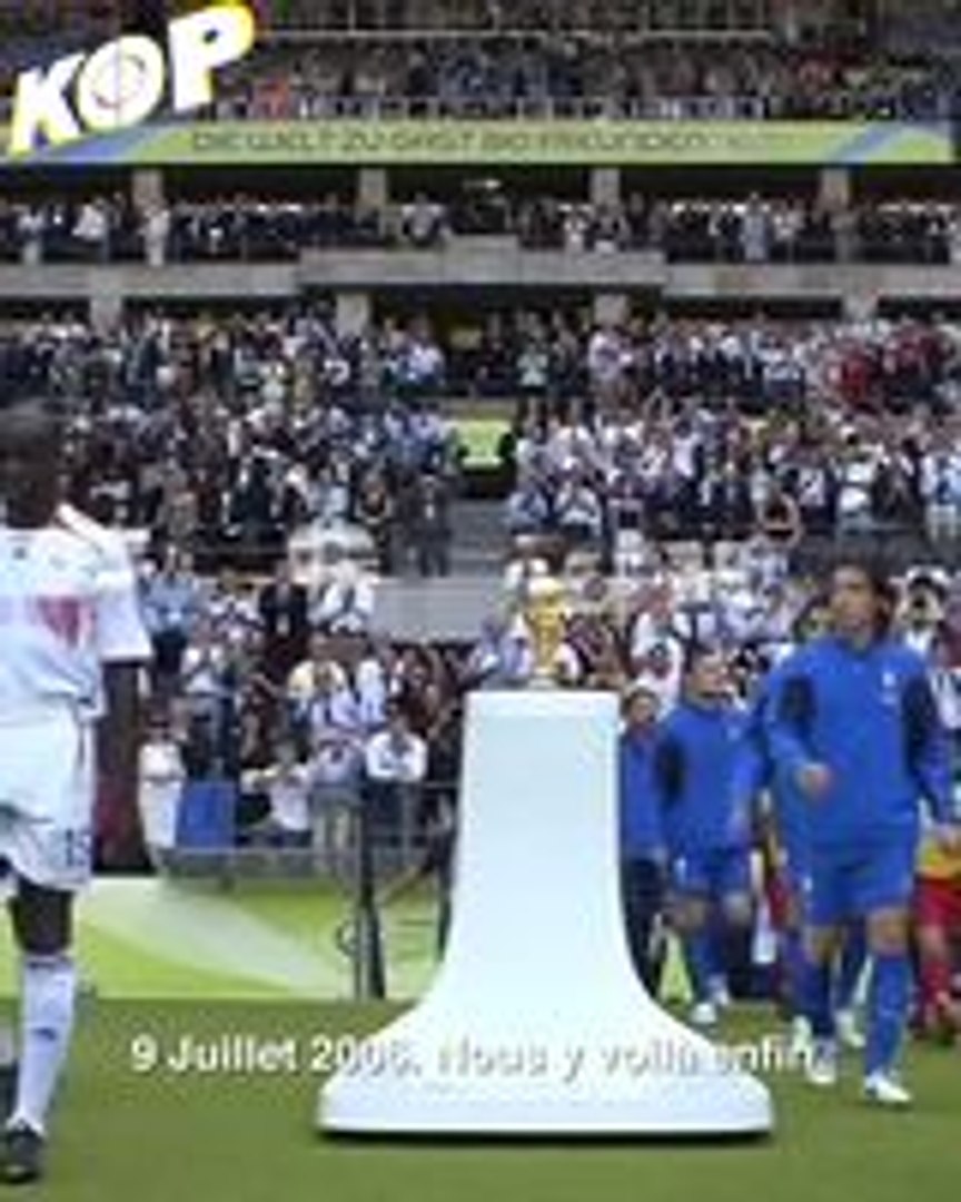 Trophée Mini Coupe Du Monde 2006 Italie - Maillot Zambrotta - Occasion