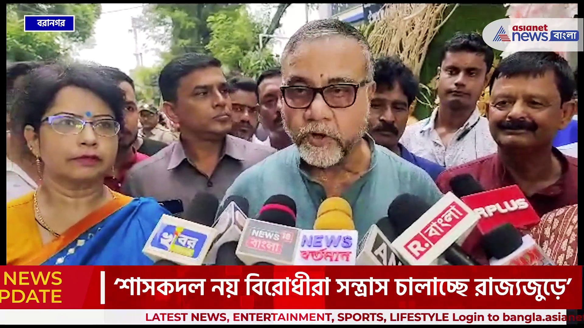 নাম না নিয়েই বিজেপিকে 'অশুভ শক্তি ও অসুর' বলে কটাক্ষ তৃণমূল নেতা তাপস রায়ের