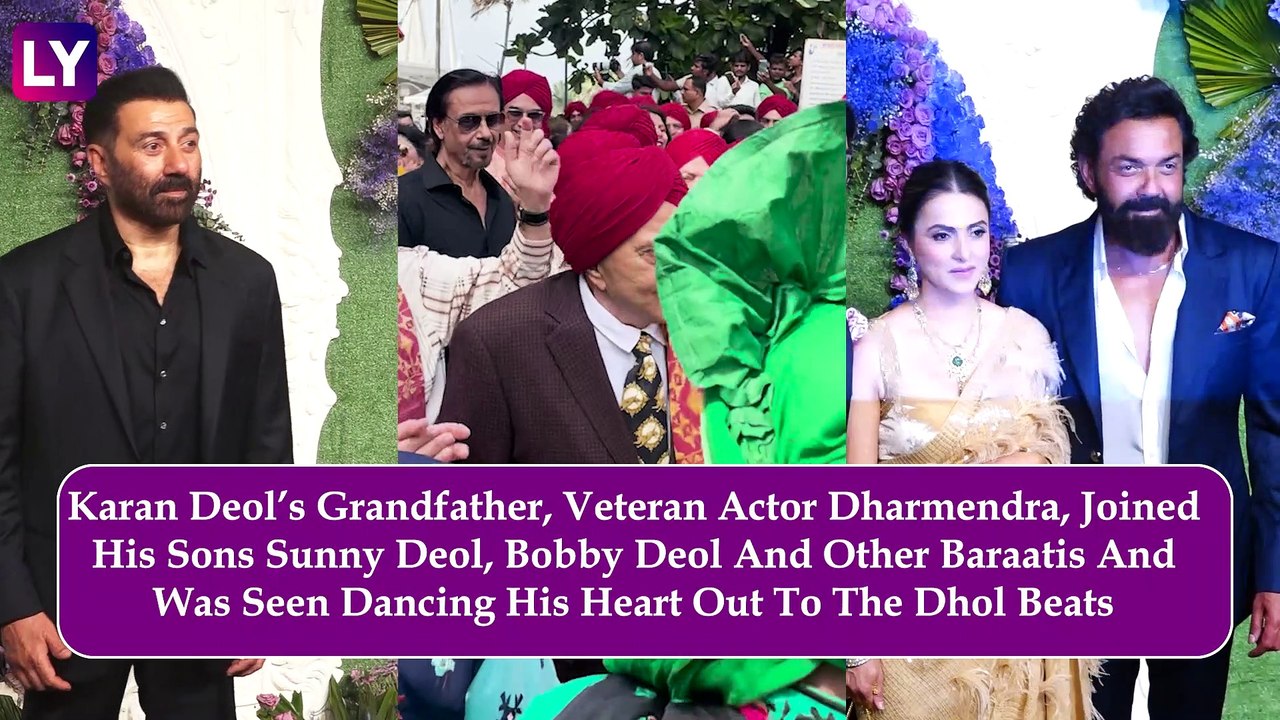 Karan Deol Marries Drisha Acharya! Salman Khan, Ranveer Singh, Deepika Padukone And More Celebs Attend Couple’s Wedding Reception