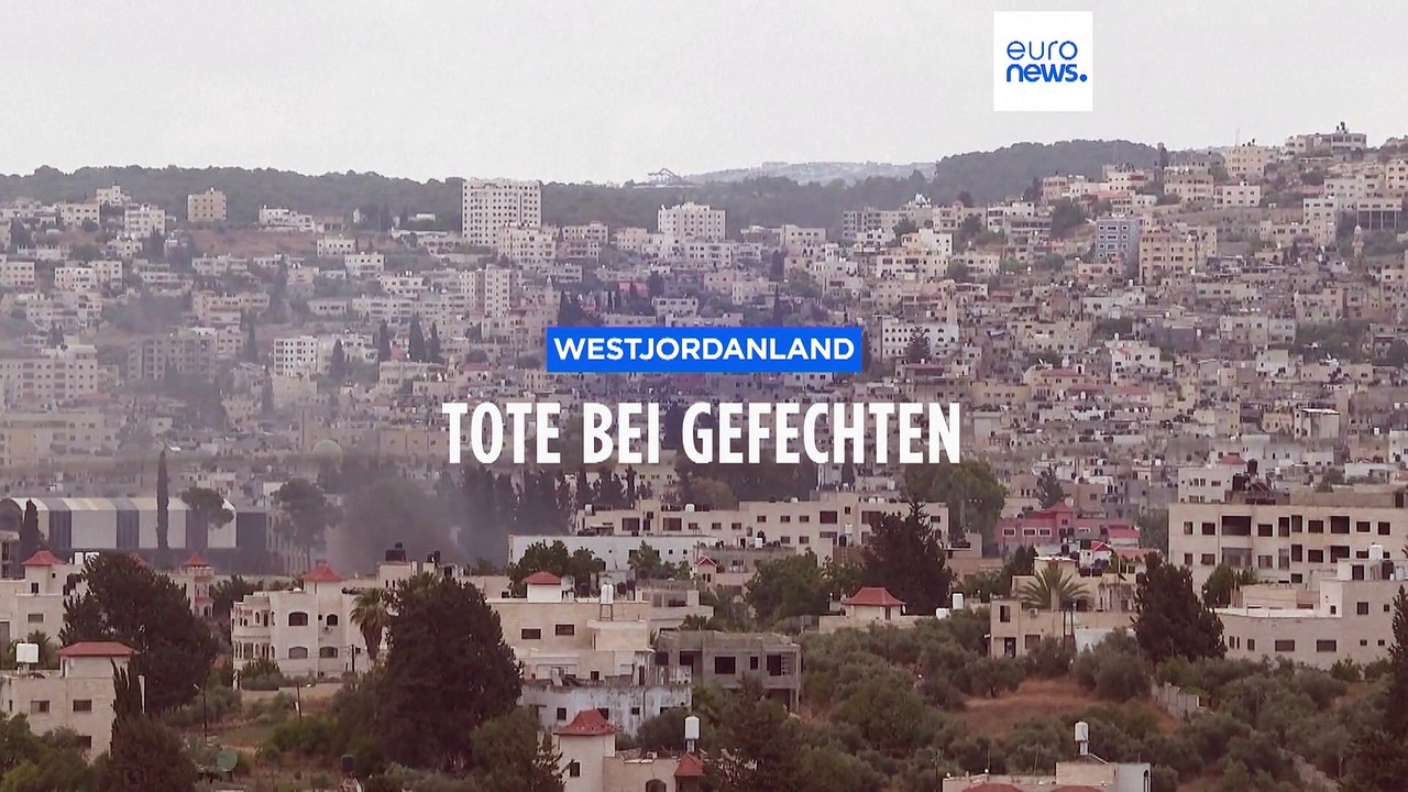 Westjordanland: Drei Tote bei Gefechten zwischen Palästinensern und der israelischen Armee