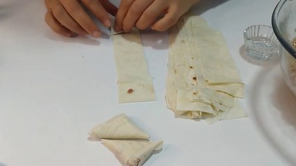 MANTIYI BÖYLE DENEYİN❗Hamur Açmak Yok ⛔ Hazır Yufkadan Çıtır Mantı