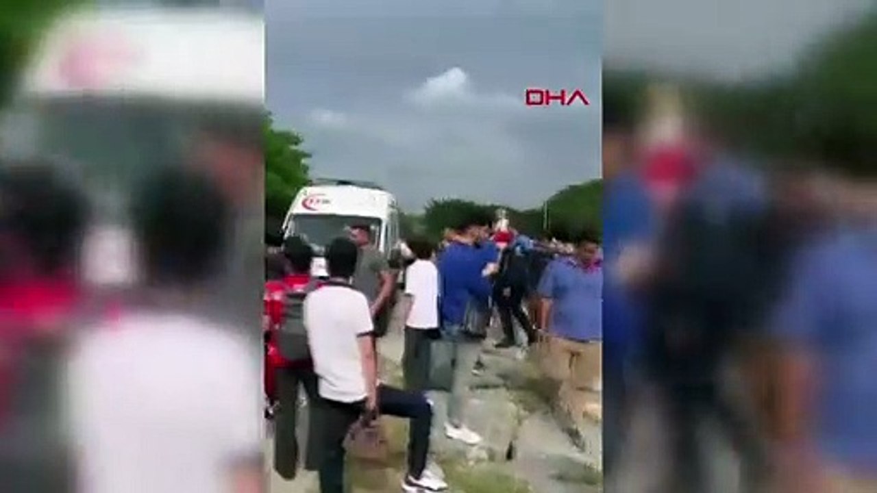 Enfant tombé malade en mer à Avcılar