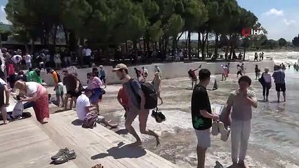 561 000 touristes sont venus à Pamukkale au cours des 5 premiers mois