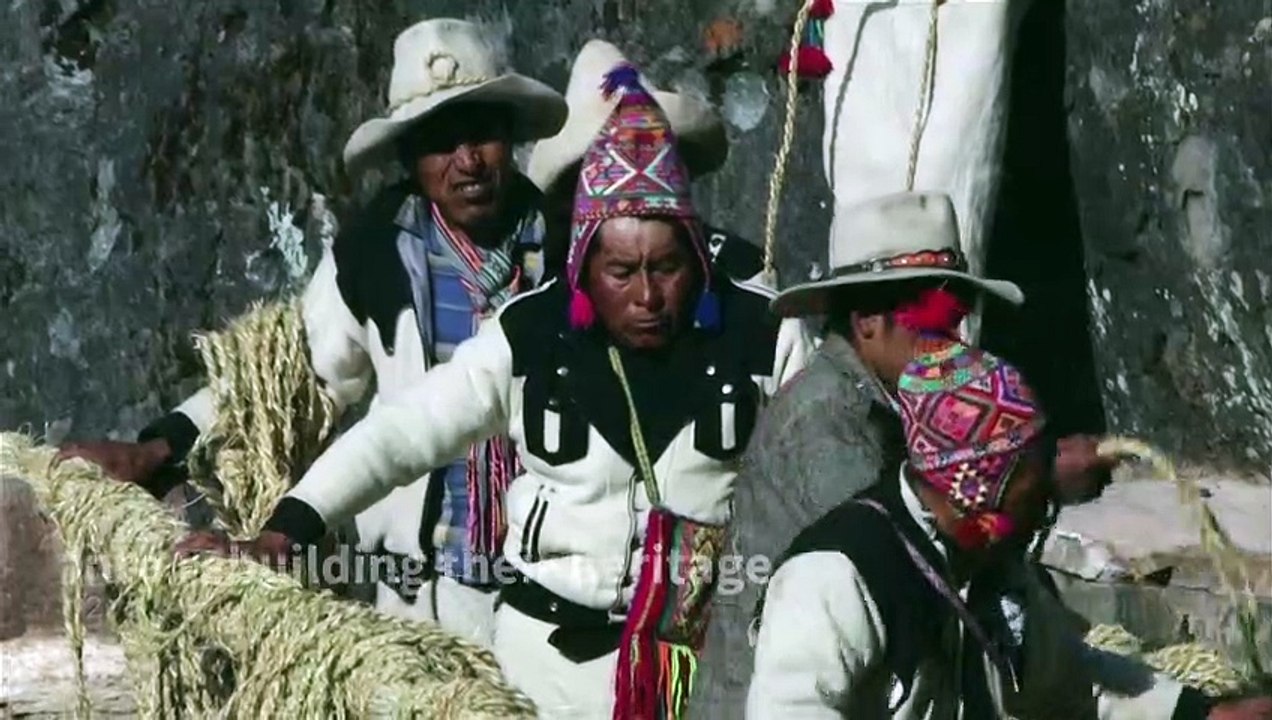 Peruvian communities preserve the world's last Inca rope bridge