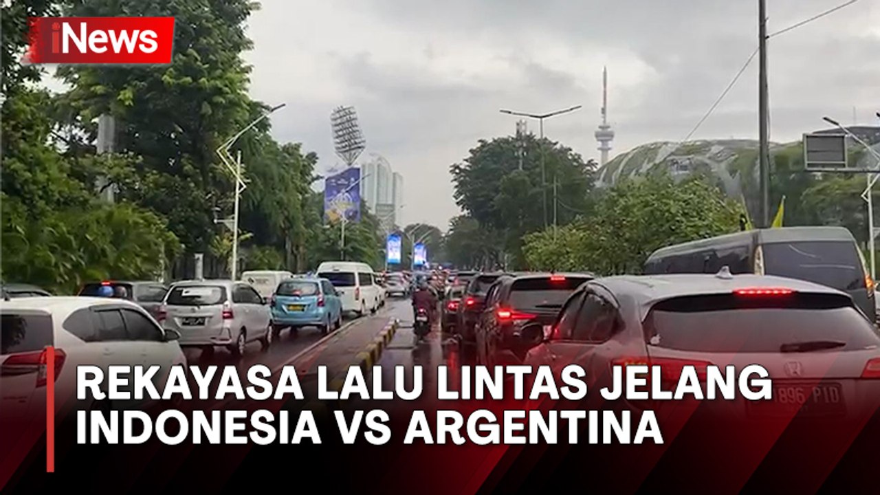 Lalu Lintas Kawasan GBK Macet, Polisi Lakukan Rekayasa Lalu Lintas