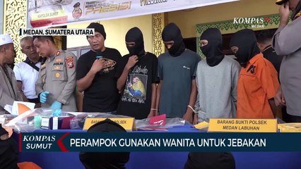 Komplotan Perampok Ini Manfaatkan Perempuan Sebagai Jebakan