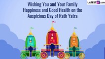 Jagannath Rath Yatra 2023 Wishes: Greetings, Quotes and Messages To Share on This Auspicious Day