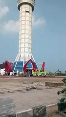 Menara teratai ikon kota purwokerto kabupaten banyumas