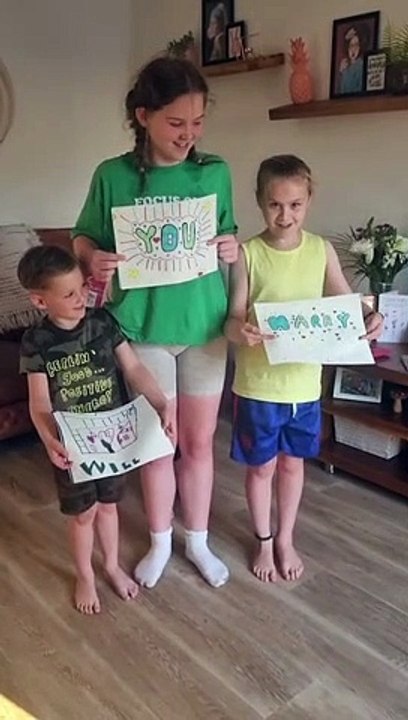Blended Family's Surprise Birthday Proposal