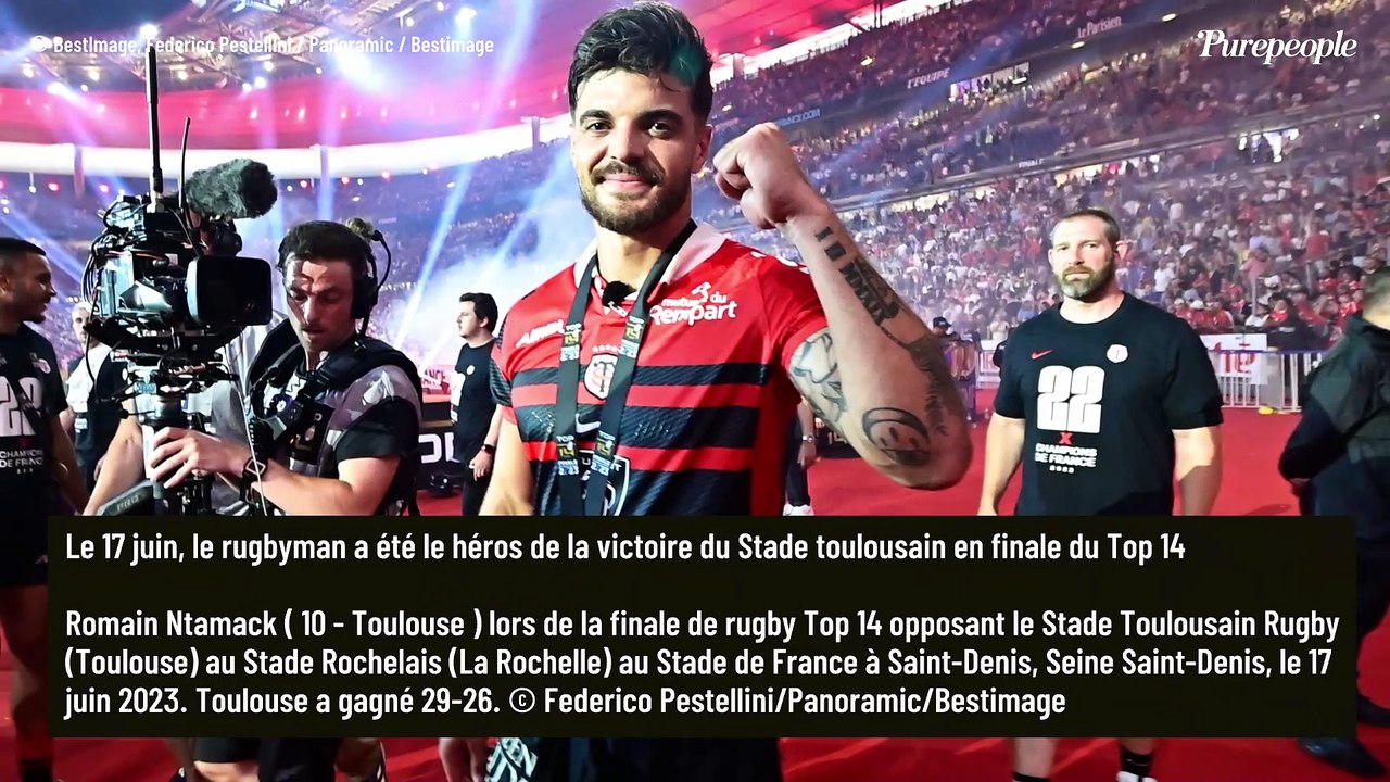"Il se moque un peu de moi" : Romain Ntamack taquin avec sa copine Lisa, ce détail qui le fait rire