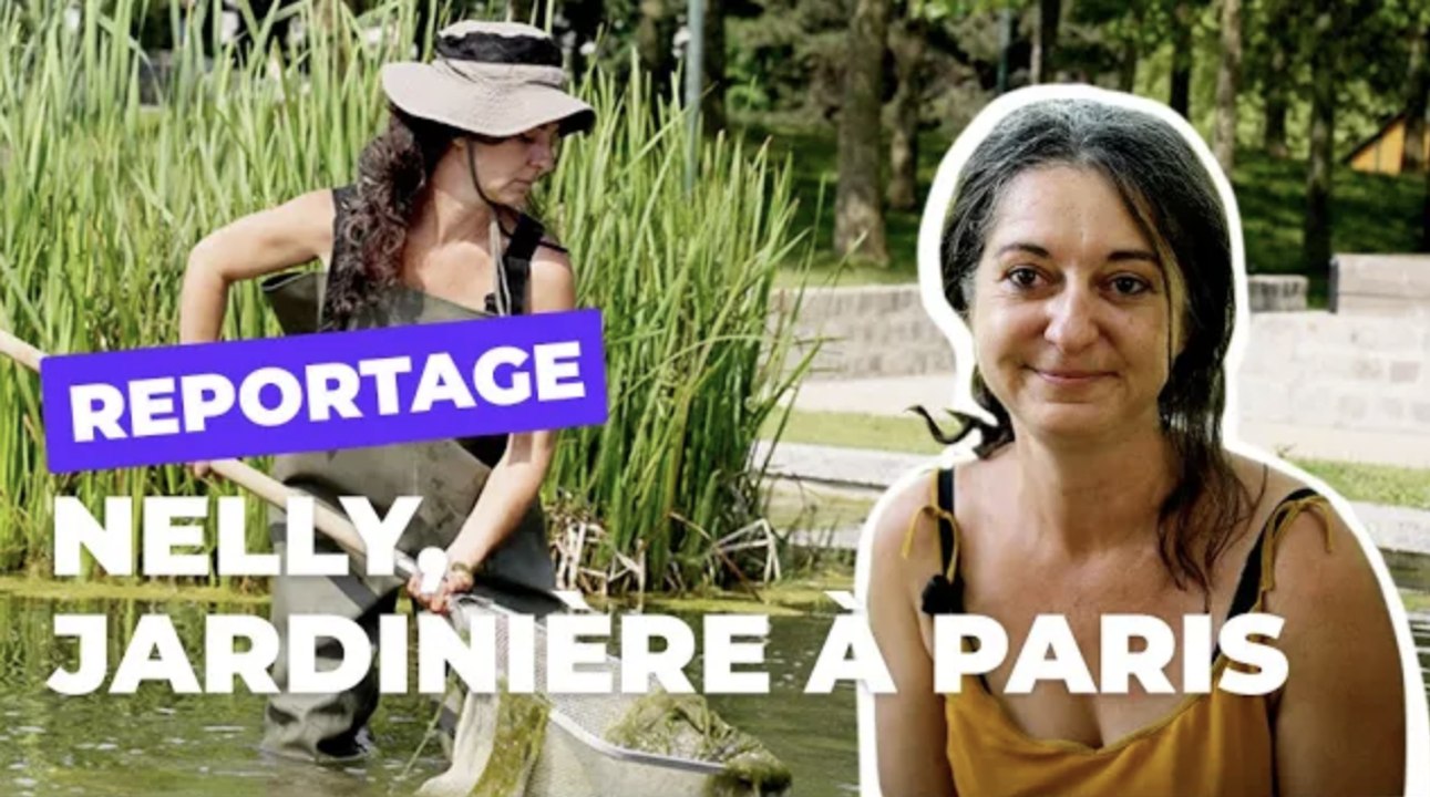 Nelly, jardinière au Parc Georges Brassens (15e) | Les métiers de Paris | Ville de Paris