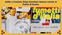 Addio a Graziano Origa fumettista famoso trovato al Poetto di Quartu