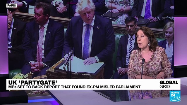 UK lawmakers set to back report that Boris Johnson misled them over 'partygate'