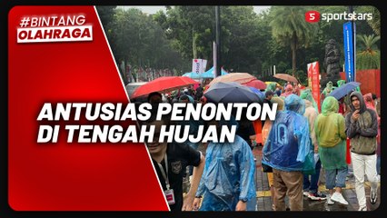 Timnas Indonesia vs Argentina: GBK Mulai Dipadati Antrean Penonton Meski Hujan Mengguyur