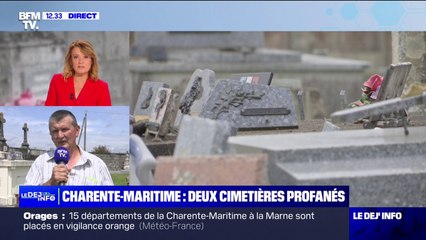 Cimetière profanés en Charente-Maritime: "C'était extrêmement choquant", confie le maire de Chartuzac