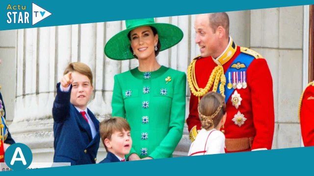 Trooping the colour : l'échange entre William et George révélé… et c'est vraiment adorable !
