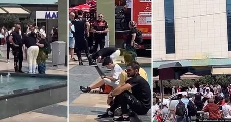 Antalya'da polislerin götürmek istediği şüpheli gitmemek için uzun süre namaz kıldı