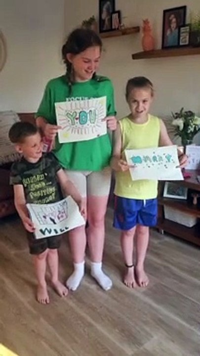 Blended Family's Surprise Birthday Proposal