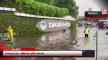 Sakarya’da caddeler göle döndü