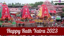Happy Rath Yatra 2023 Greetings: Wishes, Images & Quotes for You To Celebrate the Chariot Festival