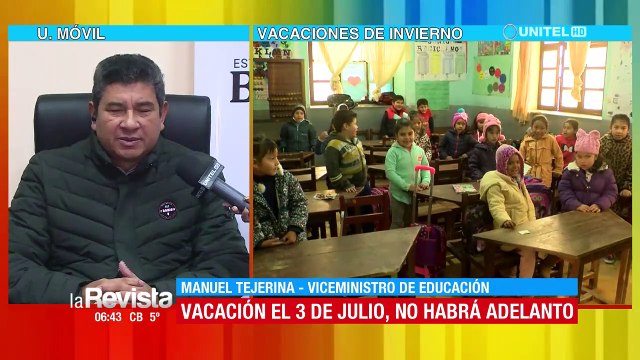 ¿Cuánto falta para el inicio de vacaciones escolares de invierno?, el viceministro se refirió al tema