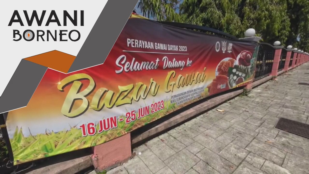 Bazar Gawai 2023 platform promosi adat dan budaya komuniti Dayak Sarawak