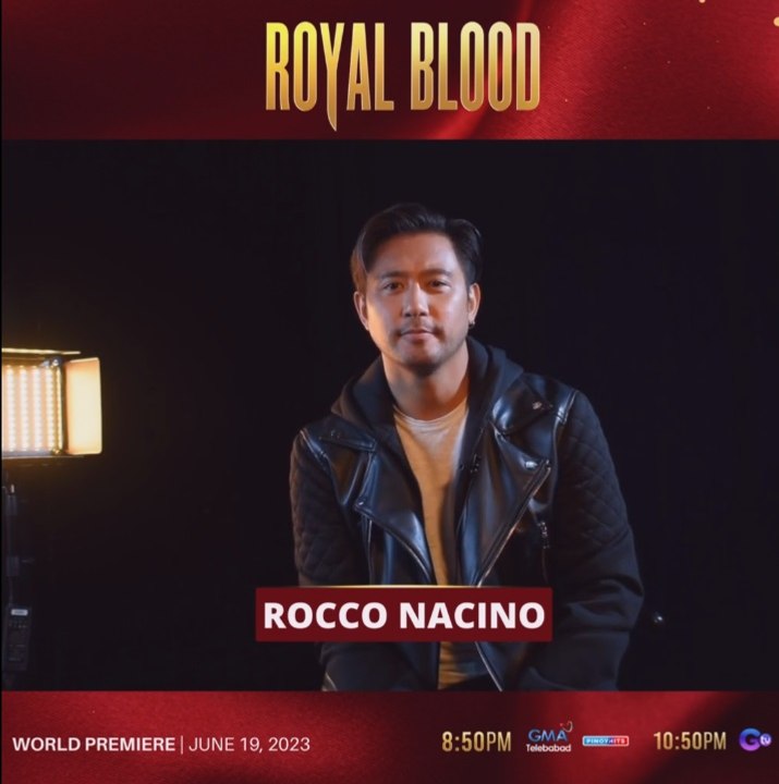 Rocco Nacino invites you to watch 'Royal Blood' on GMA Telebabad