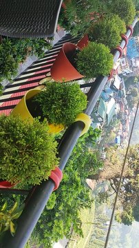 Great view of houses in hills