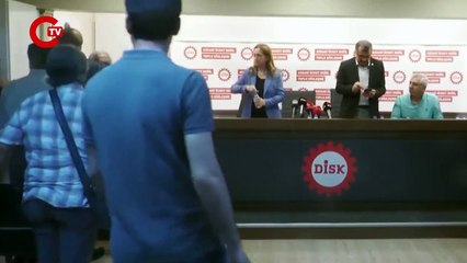 DİSK yöneticisinden gazeteciye: Gelme lan bir daha!