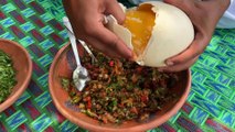 Ostrich Eggs Omelette - 1 Egg For 24 People’s  - World Biggest Egg Cooking in Village - Mubashir