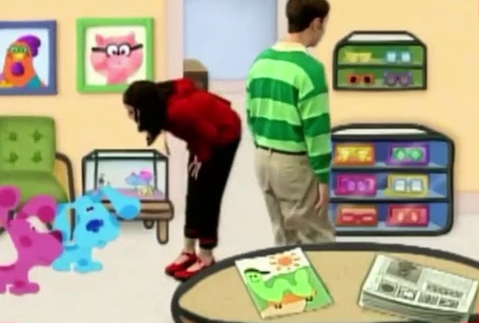 Blue s Clues S04E01 Magenta Gets Glasses