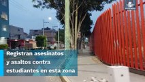 “La curva” peligrosa, amenaza para estudiantes de la UACM-SLT