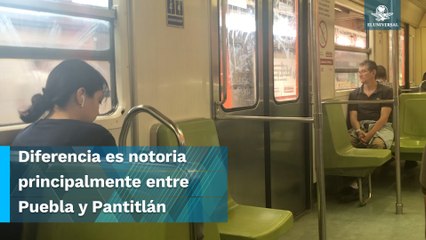Disminuye velocidad de trenes en la L9 del Metro