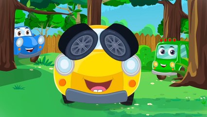 Hide & Seek Song, Car Cartoon Videos