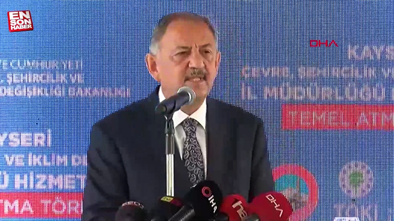 Mehmet Özhaseki: 1 yıl içinde 311 bin konut yapılacak