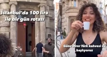 İstanbul'da 100 TL ile bir gün rotası kısa sürdü