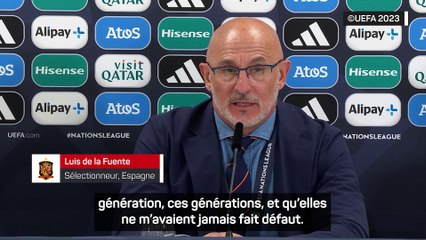 De la Fuente : “Mes joueurs ont toujours été à la hauteur”