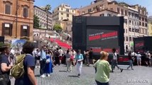 Tom Cruise a Roma per l'anteprima mondiale di Mission Impossibile