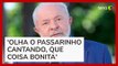 Lula compara suas lives com as de Bolsonaro: 'Lá é só ódio, aqui é beleza'