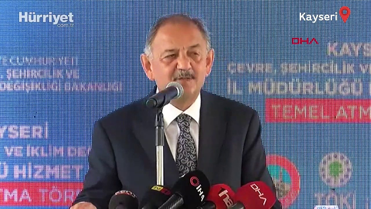 Bakan Özhaseki: Oluşan hasarları ve zararları gidereceğiz, yaraları saracağız