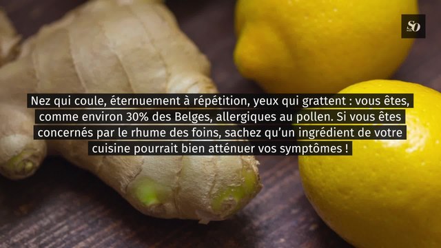 Cet ingrédient surprenant peut réduire les symptômes du rhume des foins